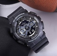 ST200/นาฬิกา รุ่น GA-110-1B นาฬิกาผู้ชายสายเรซิ่นสีดำ รุ่น Blackhawk ตัวขายดี - มั่นใจ