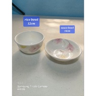 Corelle Elegant City sauce and rice bowl