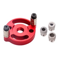 Woodworking Pocket Hole Jig 6/8/10mm Self-Centering Vertical Doweling Jig Drill Guide for Locator Ho