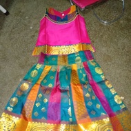 Kanchipuram Pavadai Sattai( indian traditional wear)