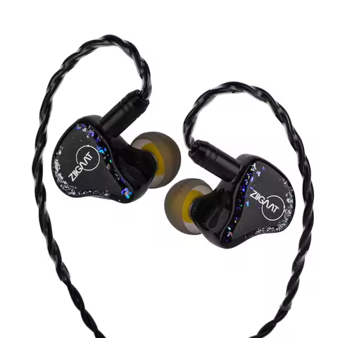Linsoul ZiiGaat x Jays Audio ESTRELLA 2DD+4BA Hybrid IEM Earphone Wired Earbuds with Powerful Tuning
