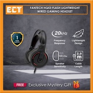 Fantech HQ53 Flash Lightweight Wired Gaming Headset - Black