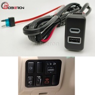 12V/24V Car Charger USB QC3.0 Socket Quick Charge PD Type C Port Power Outlet Adapter for Lexus IS25