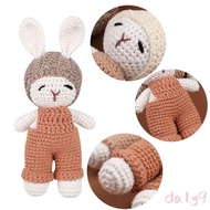 DLAY Handcrafts for Kids Crocheted Rabbit Doll Suitable for Crafting Enthusiasts