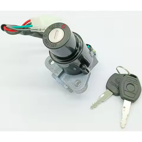 Ignition Switch Lock Key For Yamaha XT600Z Tenere 1VJ 1986-1987 FJ600 USA 1984-1988 FJ1200 1986-90 F