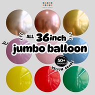 [SG Seller] 36 inch Latex balloon 36inch Giant Balloon Jumbo Helium Balloons Qualatex Sempertex
