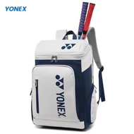 YONEX กระเป๋าเป้สะพายหลังแบดมินตันกันน้ำกระเป๋านักเรียนไม้เทนนิสพร้อมชั้นวางรองเท้าอิสระ