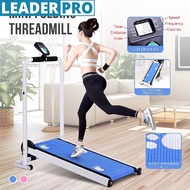 Electric Foldable Treadmill LED Display Jog Space Walk Machine Aerobic Sport Fitness Equipment No Floor Space Easy To Move
