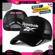 Stars Seller Topi Trucker REEBOK - Topi Distro REEBOK Logo - Topi REEBOK Premium - Topi Pria Dewasa 
