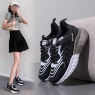 2024 Autumn Running Shoes Popcorn Air Cushion Sneakers ins Couple Style Korean Version All-Match Men