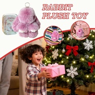 Bunny Keychain With Tin Easter Bunny Keychain O6d6