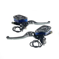 Motorcycle Racing Universal Hydraulic clutch Brake Pump Master Cylinder 1 pair Adjustable lever Handle For HONDA Yamaha