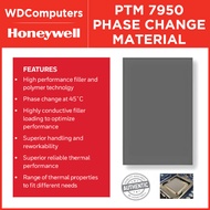 Honeywell PTM 7950 . Thermal Phase Change Material. High performance TIM.