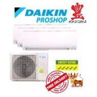 DAIKIN System 3 Ismile Series R32 Gas 9000BTU x 3 - 5 Ticks