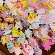 Resin Character Clay Character Choco CLAY Miniature Resin Pendulum Clay Resin Cartoon Clay Sticker