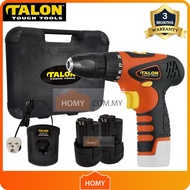 TALON TD9189 12V Cordless Driver Drill with 1.5Ah Battery and Charger