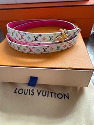 Louis Vuitton 彩色Monogram 皮帶
