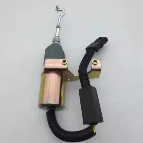 Diesel Engine Parts Fuel Shut Off stop Solenoid 24V 4942879 FOR Cummins 6CT 6L