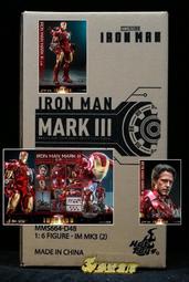 (參號倉庫) 到貨 Hot Toys MMS664D48 鋼鐵人 MK3 Mark III 2.0