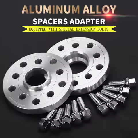 2PCS Forged wheel spacer adapter for VW PCD 5x100 &5x112 CB 57.1 Golf/Bora/Polo/Octavia/Convert/Cabr