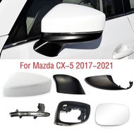 For Mazda CX-5 CX5 2017 2018 2019 2020 2021 Side Mirror Frame Lower Base Cover Rearview Mirror Lens 