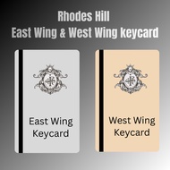 Resident Evil 9 Requiem Rhodes Hill Wing and West Wing KeycardEast