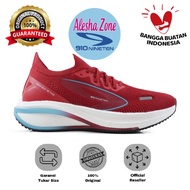 MERAH ORIGINAL KISHI-RUN ACTIVE 910 RUNNING SHOES - RED,/, LIGHT BLUE