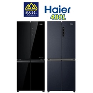 HAIER 480L Fridge Multi Door Series HRF-IM480MM (BL) / HRF-IM480MG (B) Twin inverter Refrigerator