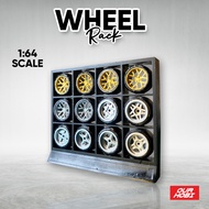 Hotwheels Mini GT Tomica Inno64 Tire Display Rack 1: Scale64