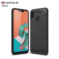 Case Asus Zenfone 5 2018 ZE620KL Carbon Fiber Case Shockproof Sofcase Silicone Casing