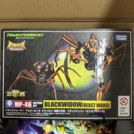 已開 連特典 TAKARATOMY 變形金剛 Transformers Black Widow 黑寡婦 MP-46 全1款 可動 模型 TAKARA TOMY 變型金剛  MP46 黑蜘蛛 變形金剛 