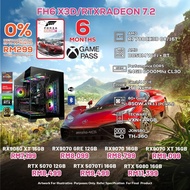 # DOTATECH FH6 X3D/RTXRADEON 7.2 PC GAMING PACKAGE / 24GB DDR5 / 1TB SSD / R7 7800X3D + GPU OPTIONS