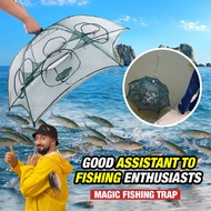 Magic Fish Trap - Umbrella Net Portable Fishing Net, Crab Fish Trap, Foldable Fishing Bait Trap Cast