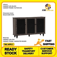 EHL FURNITURE - Almo 3 door shoe cabinet
