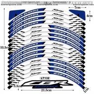 Set of 16 reflective decals for motorcycle wheel rims Cbr 650r, Cbr650. TXECT super sticky waterproo