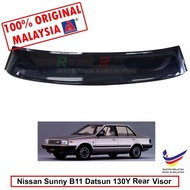 Nissan Sunny B11 Datsun 130Y (1981-1985) AG Rear Wing Spoiler Visor (Big 25cm)