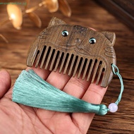 MUSEWEAR Fine Tooth Comb Zodiac Animal Anti-Static Hair Styling Scalp Massager Head Acupuncture Poin