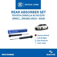 SACHS Shock Absorber Rear Set TOYOTA COROLLA ALTIS E170 (ZRE172, ZRE182) - (2013 - 2018) | 316 724*2