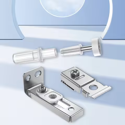 2Pcs Bifold Door Hardware Repair Kit with 7/8 in Guides Wheel Sliding Barn Door Hardware Kit Bifold 