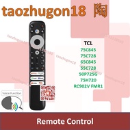 TCL TV Remote Control [29] Smart Android LED 75C845 75C728 65C845 55C728 50P725G 75H720 RC902V FMR1