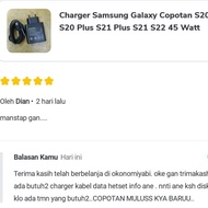 Charger Laptop Samsung Chromebook 2 4 Copotan Original 45Watt Termurah