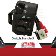 B3F-H3973-01 Yamaha Original NVX V2 ABS STD Handle Switch Suis Tangan Starter Kanan