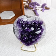 ESP 烏拉圭紫晶愛心 2811265