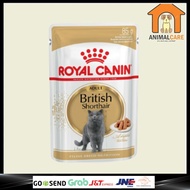 Royal Canin British ShortHair Pouch 85gr - Makanan Basah Kucing
