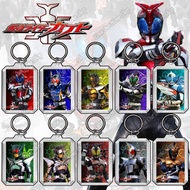 Acrylic Keychain Double Sided DIY, Transparent Keychain Kamen Rider [ Kamen Rider Kabuto ] Kamen Rid