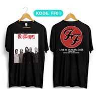 KATUN Foo fighters live in 2025 premium cotton t-shirt ff01