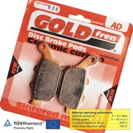 Rear Brake Pads Honda NSR 250 MC18 NSR250 MC21 GOLDfren 020 F0136