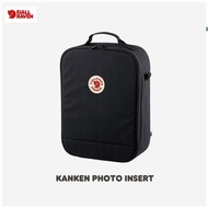 Kanken Photo Insert Black / กระเป๋า Kanken เป้คองเก้น ใส่อุปกรณ์กล้องและเลนส์ จากสวีเดน Fjallraven