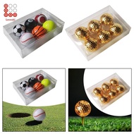 [Shiwaki3] 6 Pieces Novelty Golf Balls Funny Golf Balls for Training Course Souvenir