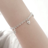WOMEN'S 925 SILVER BRACELET WITH WHITE GOLD PLATED 925 SILVER BRACELET JEWELRY WOMEN'S BRACELET